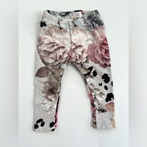 Small Shop Chic Floral Kids Leggings